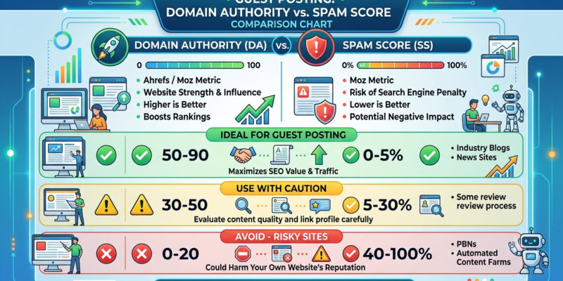 Domain Authority vs. Spam Score: Which One Actually Predicts a Safe Guest Post?